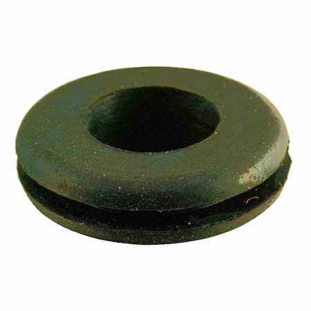 Midwest Fastener 1/2" x 31/32" x 9/32" x 1/16" Black Rubber Grommets 8PK 72612